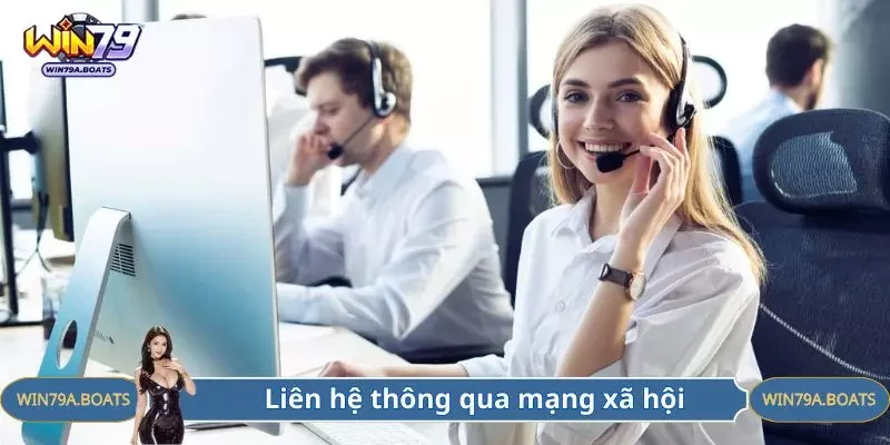 Liên hệ thông qua mạng xã hội dễ dàng