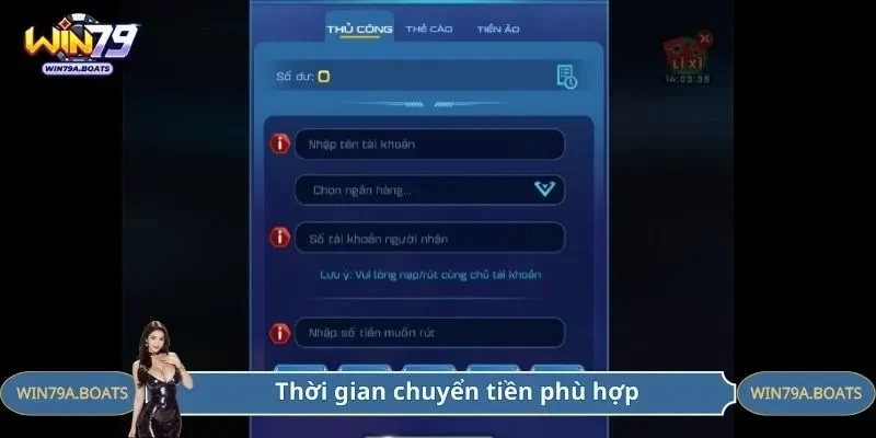 Cân nhắc chọn thời điểm chuyển tiền phù hợp